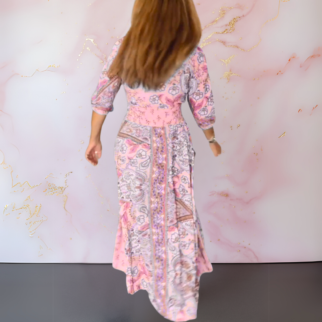 Karen™ | Elegant sommerkjole med v-hals