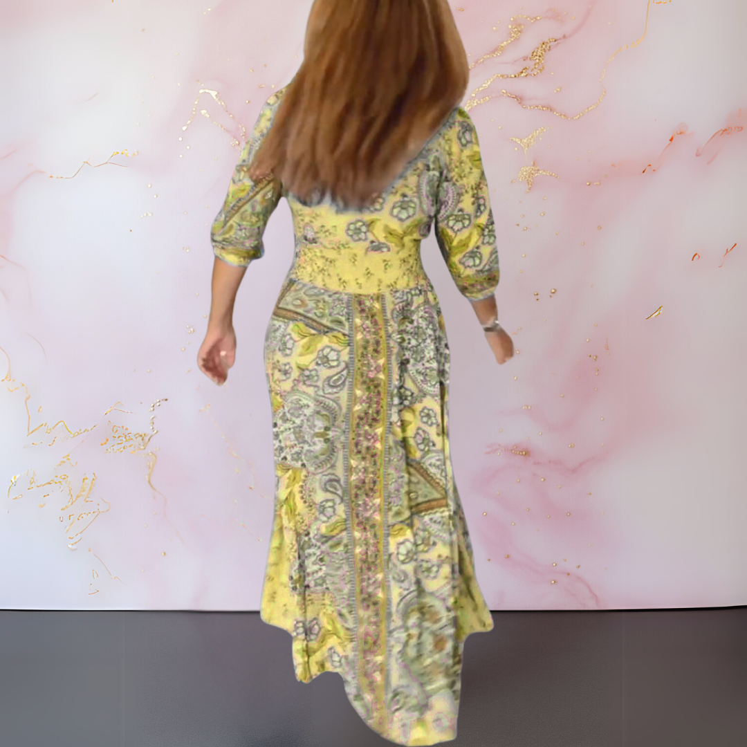 Karen™ | Elegant sommerkjole med v-hals