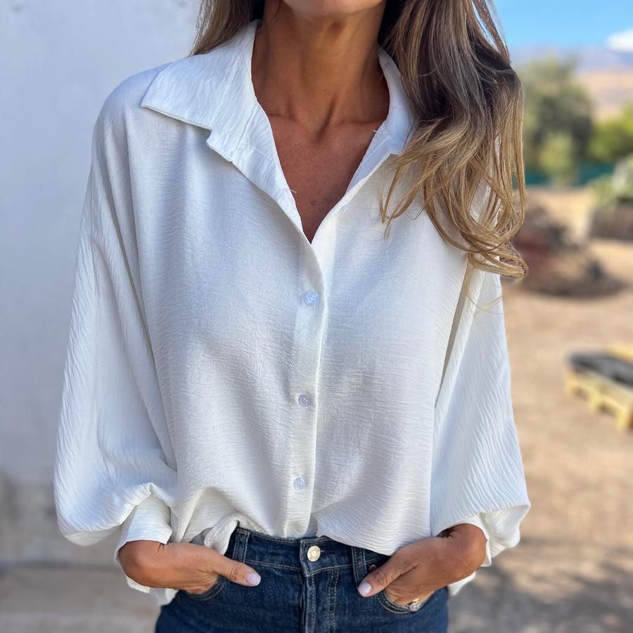 Nathalie™ | Elegant oversized bluse